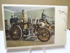 The Start The Alarm The Horseless Engine Portland ME Postcard 1906 picture