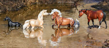 Breyer Encore and Tor mustang mare and foal traditional scale picture