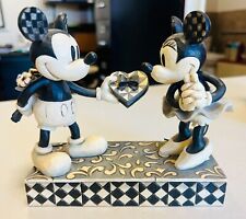 JIM SHORE REAL SWEETHEART MICKEY AND MINNIE MOUSE 4009260 DISNEY TRADITIONS picture