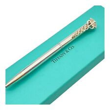 Tiffany & Co. Ballpoint Pen Caduceus 925 silver Black ink 20.2g picture