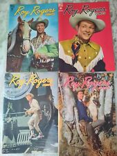 Roy Rogers Comics #9 #10 #11 #12 Dell 1948 COVERS ONLY Beauty High Grade picture