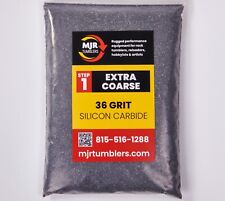5 lb of 36 Grit Extra Coarse Rock Tumbling Silicon Carbide for Lapidary Polish picture