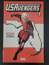 U.S.AVENGERS #1 (2017) MARVEL COMICS VARIANT COVER P FLORIDA STATE ANT-MAN COVER picture