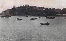 VINTAGE POSTCARD PANORAMIC VIEW OF THE HARBOR AT CHEFOO HARBOR MAILED 1910 picture