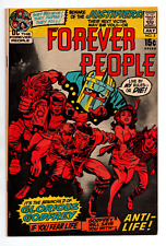 The Forever People #3 - 1st Glorious Godfrey - Darkseid - Jack Kirby - 1971 - VF picture
