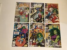 Marvel Comics SHE-HULK lot of 6 #8,11,13,14,17,18  G/VG 1989-90 HOWARD THE DUCK picture