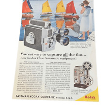 Vintage 1959 Kodak Cine Automatic Graduate to Movies Ad Advertisement picture