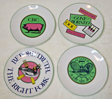 The Official Preppy Plate Set x4 Workman Publishing Sigma The Taste Setter 8.5