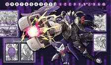 Digimon Playmat Beelzemon - NEW & ORIGINAL PACKAGING Playmat TCG Beelzemon Impmon picture