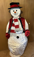 GEMMY HOLIDAY Animated Snowman 5' ft Tall Singing/ Dancing/ Karaoke picture