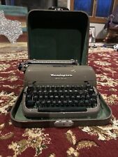 Vintage Original Remington Quiet Riter Miracle Tab Typewriter & Case picture