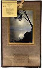 Original Vintage Norman Edson 1930 Calendar Print Solitude View of Puget Sound picture