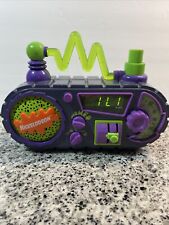 Nickelodeon Time Blaster Rise & Slime Alarm Clock Radio Tested Works 1995 picture