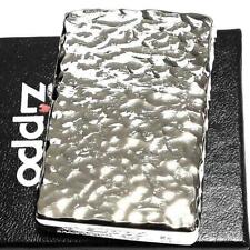 Zippo Hammer Tone Silver 5 Sided Processing Oil Lighter Brass 20-5tu Japan picture