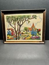 Vintage Turner Wall Accessory Needlepoint Print picture