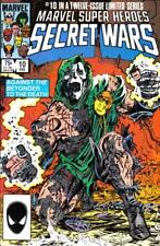 MARVEL SUPER HEROES SECRET WARS #10 F, Direct Marvel Comics 1985 Stock Image picture