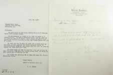 1928 Lamson Goodnow Wilson Brothers Baltimore MD Handwrtn Letter Ephemera P1127D picture