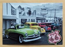 Postcard U.S.A.: Classic Cars. Route 66  picture