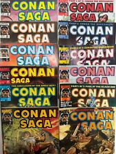Individual CONAN SAGA Marvel Magazine Comic Books: You Pick, many choice issues picture