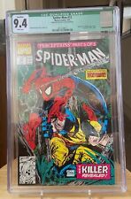 Spiderman 12 Signed by Todd McFarlane Perceptions Wolverine 9.4 cgc PLEASE READ picture