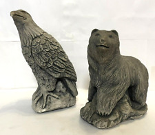 Lot Of 2 Glacial Ice Age Handmade Vintage Sculptures Excellent Condition- Read picture