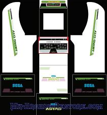 Arcade1Up Astro City Side Art Arcade Cabinet Kit Artwork Graphics Decals picture