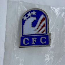 Vintage CFC Combined Federal Campaign Silver Tone Lapel Pinback Pin picture