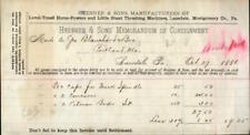 1881 Lansdale Pennsylvania (PA) Heebner & Sons picture