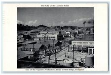 1949 Gigantic Production Areas City Atomic Bomb Oak Ridge Tennessee TN Postcard picture