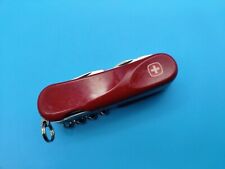 USED WENGER EVO GRIP S52 SWISS ARMY KNIFE RED picture