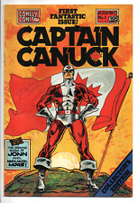 1975 CAPTAIN CANUCK #1 + 1993 CAPTAIN CANUCK REBORN #1 signed by Richard Comely picture
