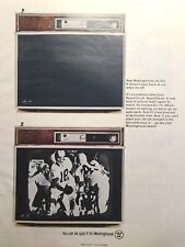 Westinghouse Jet Set Television Instant-On Transistorized Vintage Print Ad 1965 picture