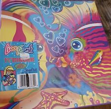 90's Lisa Frank Kissing Fish 3 Ring School Binder New old stock- Original label picture