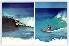 Surfing Capital Rincon Puerto Rico Unused Vintage Postcard AF340-TS picture