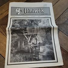 Iliniwek Newspaper 1965 September October Volume 3 Number 4 Midwest History  picture