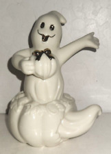 Lenox Halloween Ghost in Pumpkin with Gold Accents 5