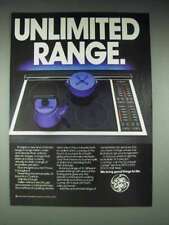 1986 GE Induction Cooktop Ad - Unlimited Range picture