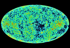 COSMIC MICROWAVE BACKGROUND - REFRIGERATOR PHOTO MAGNET picture
