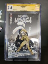 SPACE USAGI #1 X2 Signed PEACH MOMOKO And STAN SAKAI COLD FOIL  SDCC CGC 9.8 picture