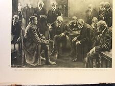 m17c5 ephemera ww1 picture french soldier visits a military club   picture