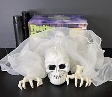 2002 Gemmy Halloween Floating Ghost Motion Activated Animated Lights Up Moves picture