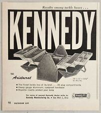 1959 Print Ad Kennedy Aluminum Fishing Tackle Boxes Van Wert,Ohio picture