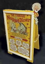 Awesome Little Nugget Diner Reno Casino Mini Sign Last Chance Joe picture
