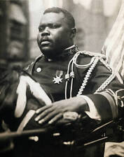 Marcus Garvey, High Commissioner General, Riding In The Giant Para- Old Photo picture