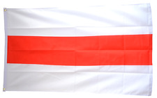 Belarus Flag Old Large 5 x 3 FT - Protest Red White Republic Knight picture