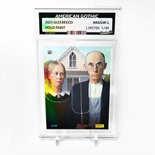 AMERICAN GOTHIC Holographic Card GleeBeeCo #AGGW-L LIMITED to /49 STUNNING picture