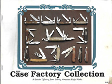 VINTAGE 1989-90 BOOK 'THE CASE FACTORY COLLECTION' CATALOG/GUIDE KNIFE HISTORY picture