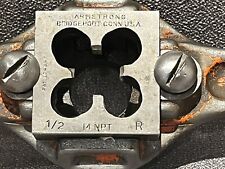 Vintage  Armstrong Mfg  70B Handy Pipe Threader + Die  505 - 1/2   14NPT  R picture