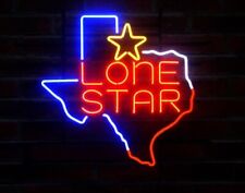 New Texas Lone Star Neon Light Sign 17