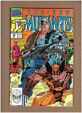 New Mutants #94 Marvel Comics 1990 Rob Liefeld CABLE WOLVERINE NM- 9.2 picture